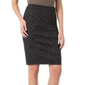 Liverpool Cheetah Ponte Skirt Sz. 6